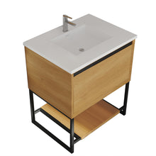 Load image into Gallery viewer, Alto 30&quot; California White Oak Bathroom Vanity with Countertop