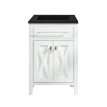 Load image into Gallery viewer, Wimbledon 24&quot; White Bathroom Vanity with Countertop