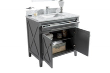 Load image into Gallery viewer, Wimbledon 36&quot; Grey Bathroom Vanity with Countertop